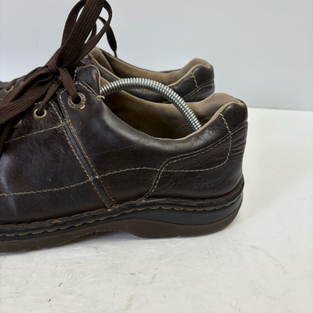 Dr Martens Brown Leather Men's Oxford Lace-up Shoes size 9 - Picture 2 of 15